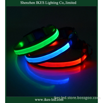 New Safety LED Collar Flashing LED Light /Circular Pendant LED Dog Collar